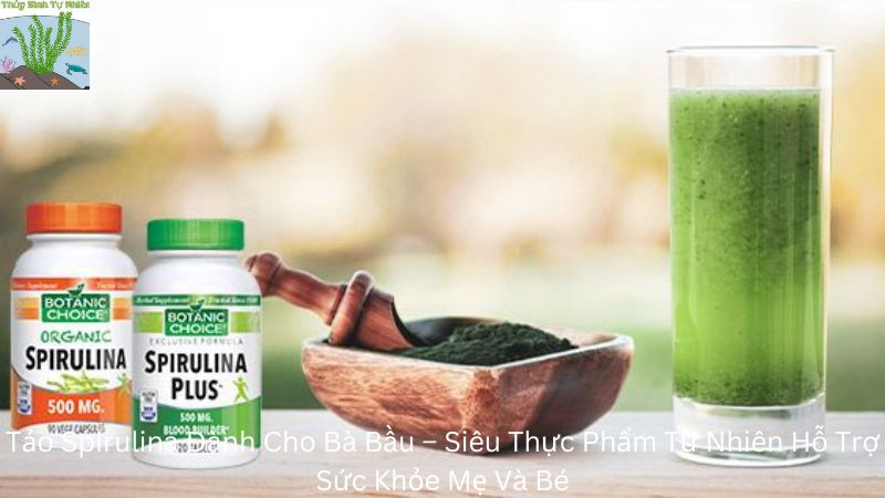 Tảo Spirulina Dành Cho Bà Bầu – Siêu Thực Phẩm Tự Nhiên Hỗ Trợ Sức Khỏe Mẹ Và Bé